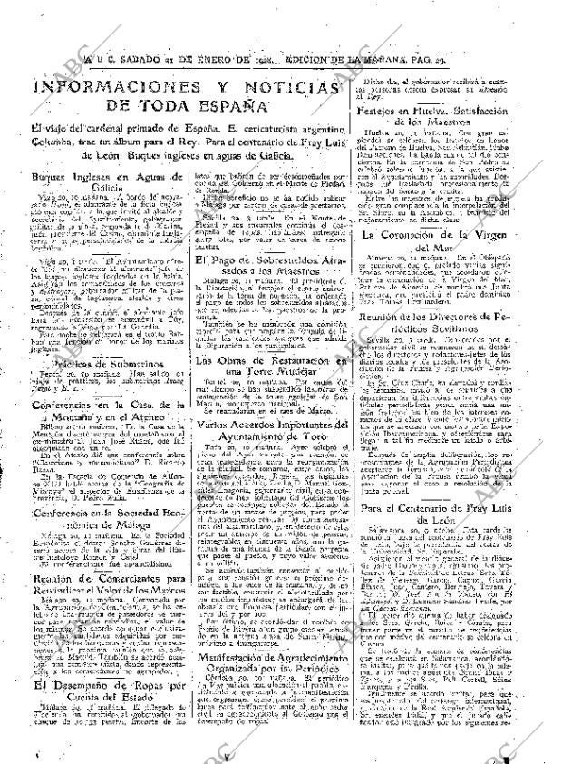ABC MADRID 21-01-1928 página 29