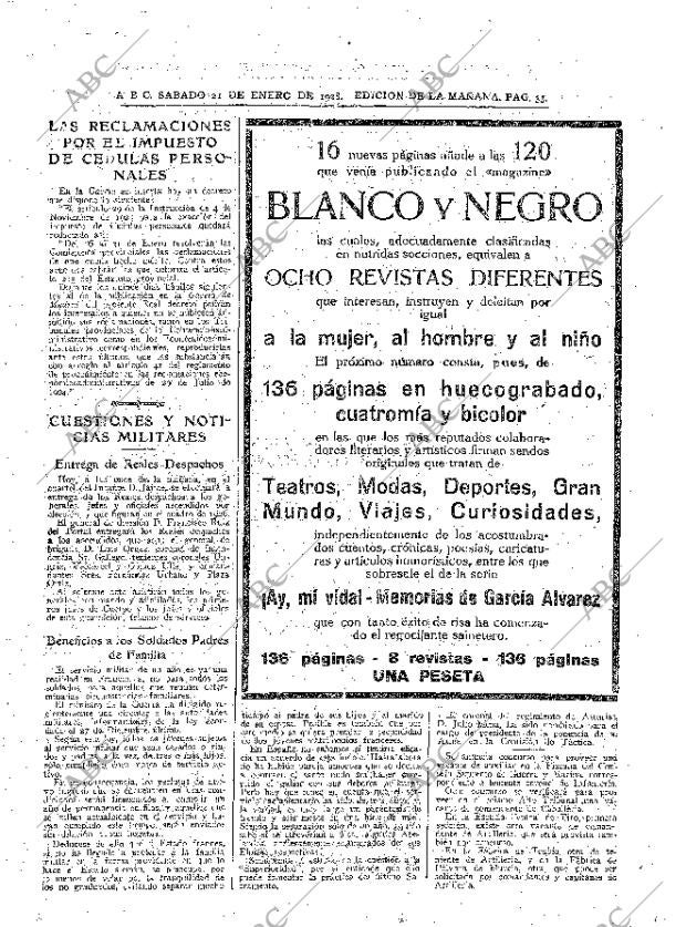 ABC MADRID 21-01-1928 página 35
