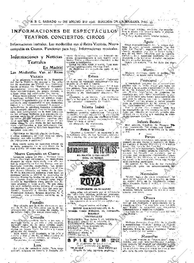 ABC MADRID 21-01-1928 página 39
