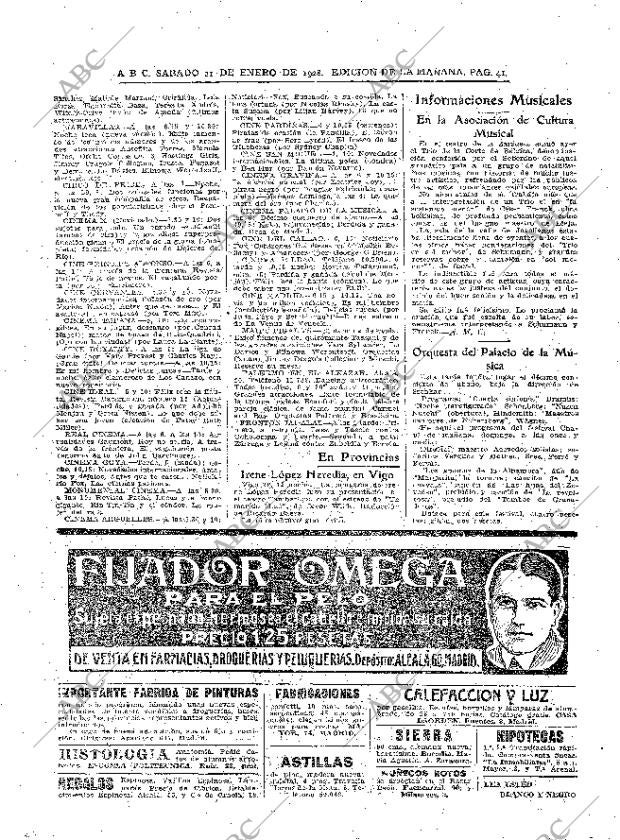 ABC MADRID 21-01-1928 página 41