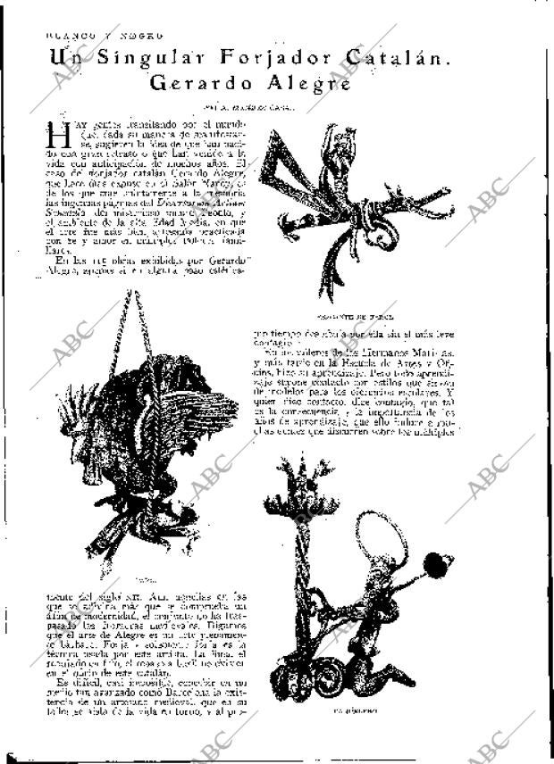 BLANCO Y NEGRO MADRID 22-01-1928 página 22