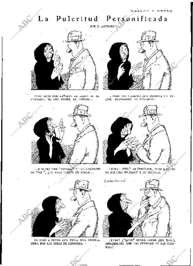 BLANCO Y NEGRO MADRID 22-01-1928 página 25