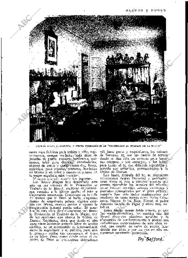 BLANCO Y NEGRO MADRID 22-01-1928 página 27