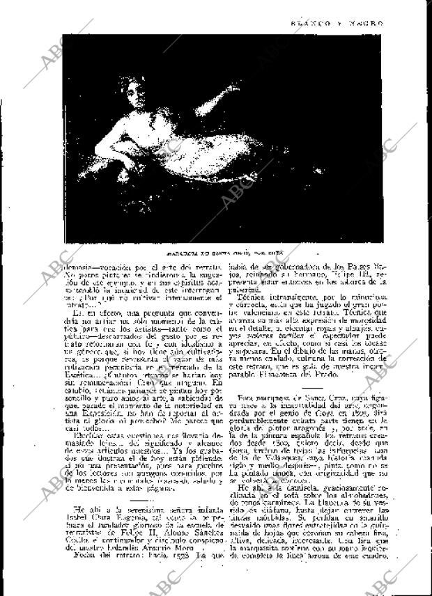 BLANCO Y NEGRO MADRID 22-01-1928 página 5
