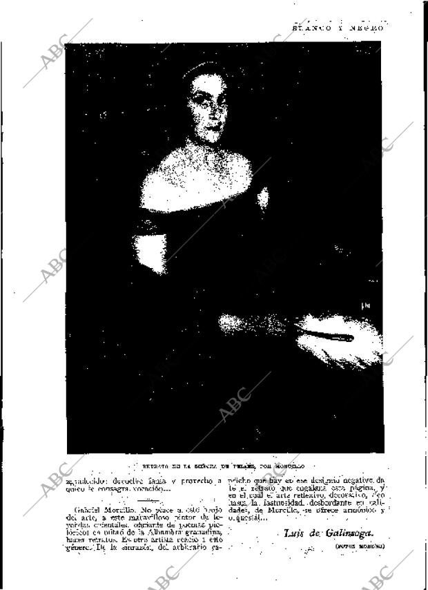 BLANCO Y NEGRO MADRID 22-01-1928 página 7
