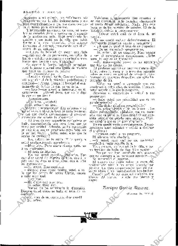 BLANCO Y NEGRO MADRID 22-01-1928 página 74