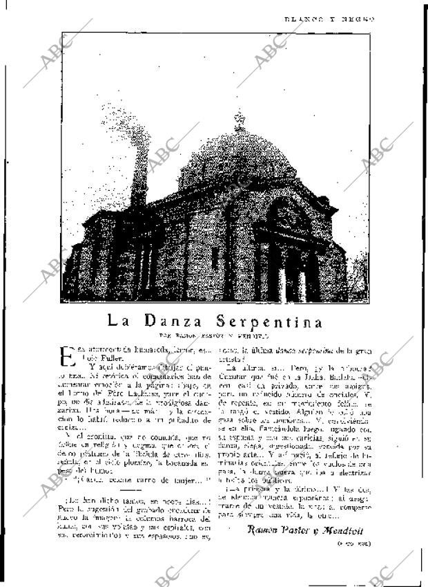 BLANCO Y NEGRO MADRID 22-01-1928 página 75