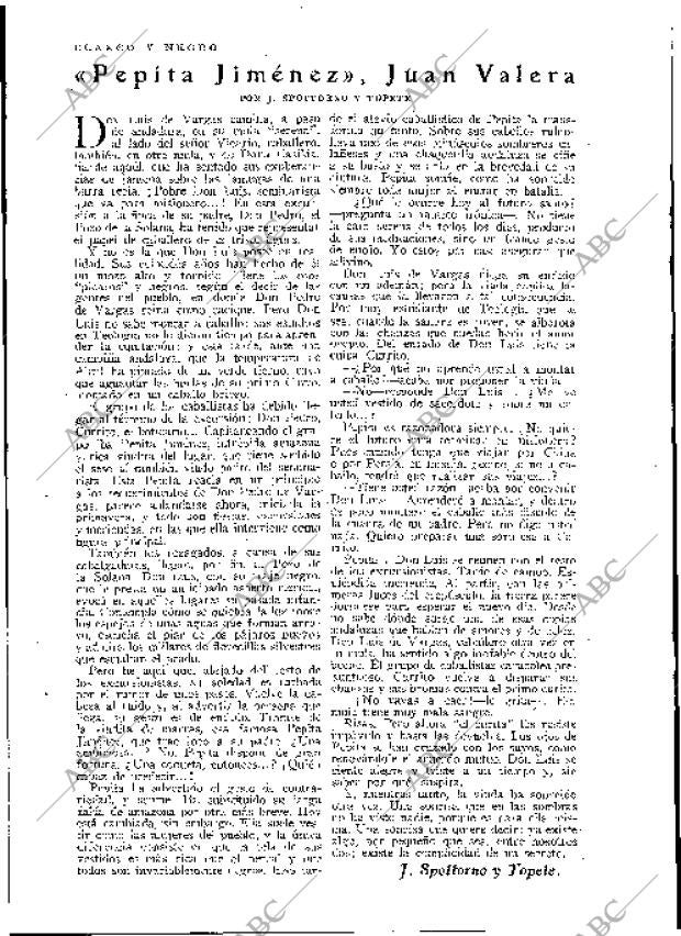 BLANCO Y NEGRO MADRID 22-01-1928 página 8