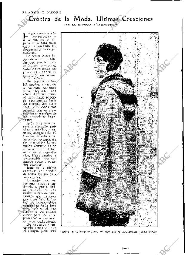 BLANCO Y NEGRO MADRID 22-01-1928 página 90
