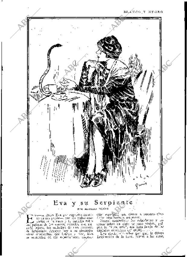 BLANCO Y NEGRO MADRID 22-01-1928 página 97