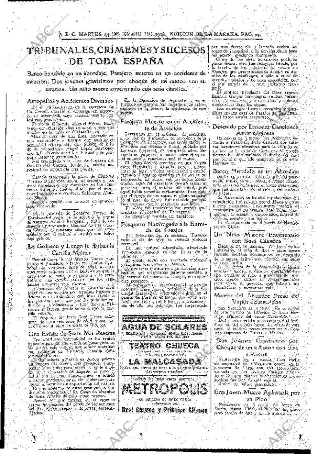 ABC MADRID 24-01-1928 página 29