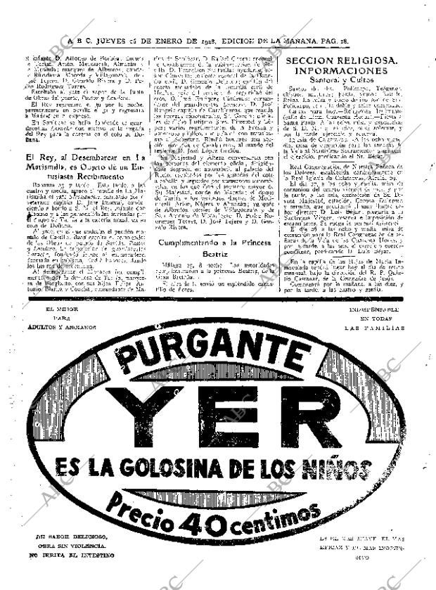ABC MADRID 26-01-1928 página 18