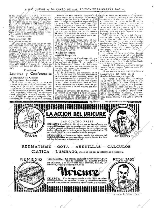 ABC MADRID 26-01-1928 página 22