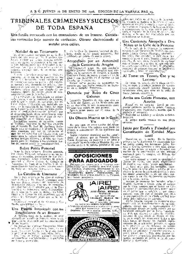 ABC MADRID 26-01-1928 página 25