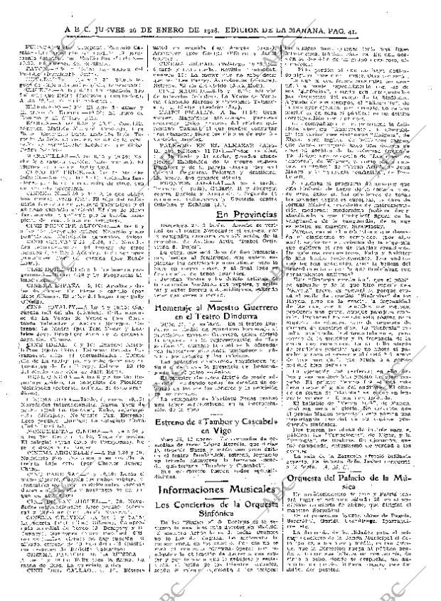 ABC MADRID 26-01-1928 página 41