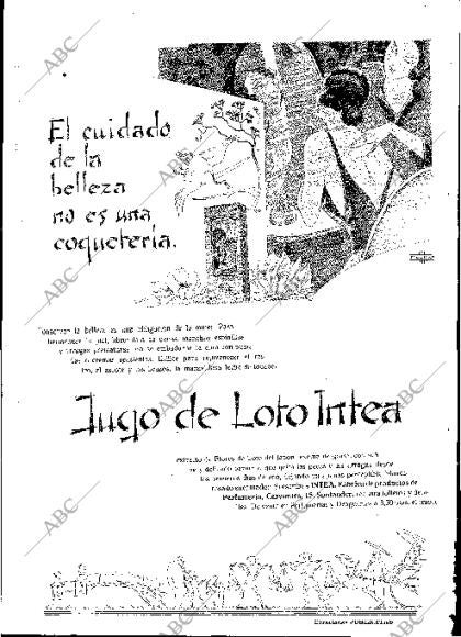 BLANCO Y NEGRO MADRID 29-01-1928
