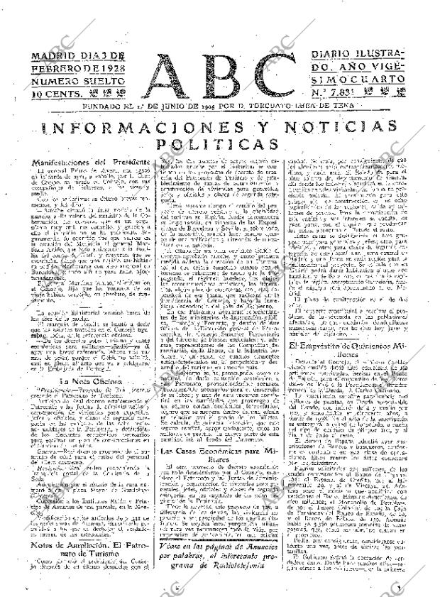 ABC MADRID 03-02-1928 página 15