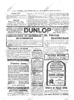 ABC MADRID 03-02-1928 página 40