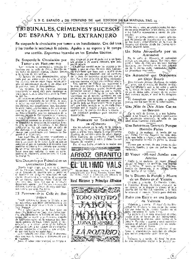 ABC MADRID 04-02-1928 página 23