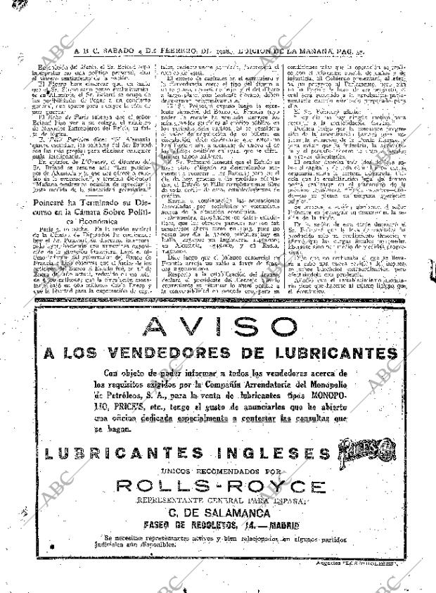 ABC MADRID 04-02-1928 página 32