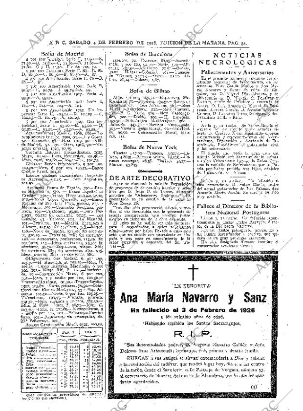 ABC MADRID 04-02-1928 página 34