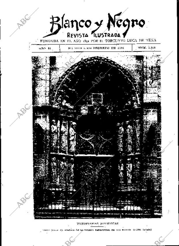 BLANCO Y NEGRO MADRID 05-02-1928 página 3