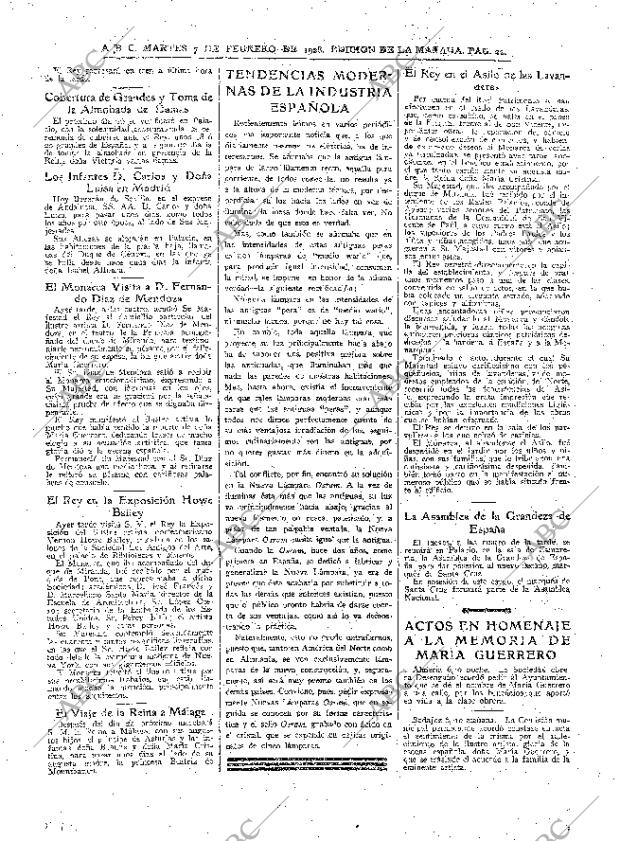 ABC MADRID 07-02-1928 página 22