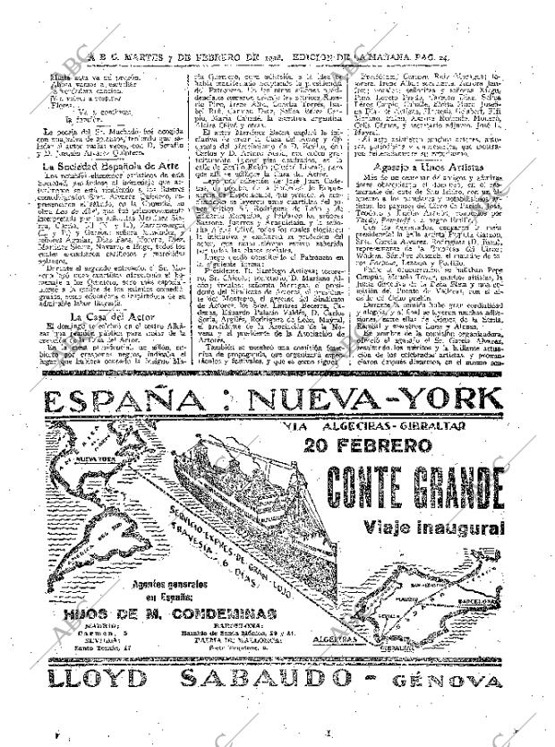 ABC MADRID 07-02-1928 página 24