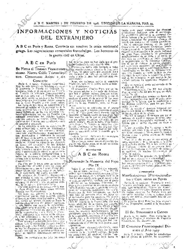 ABC MADRID 07-02-1928 página 33