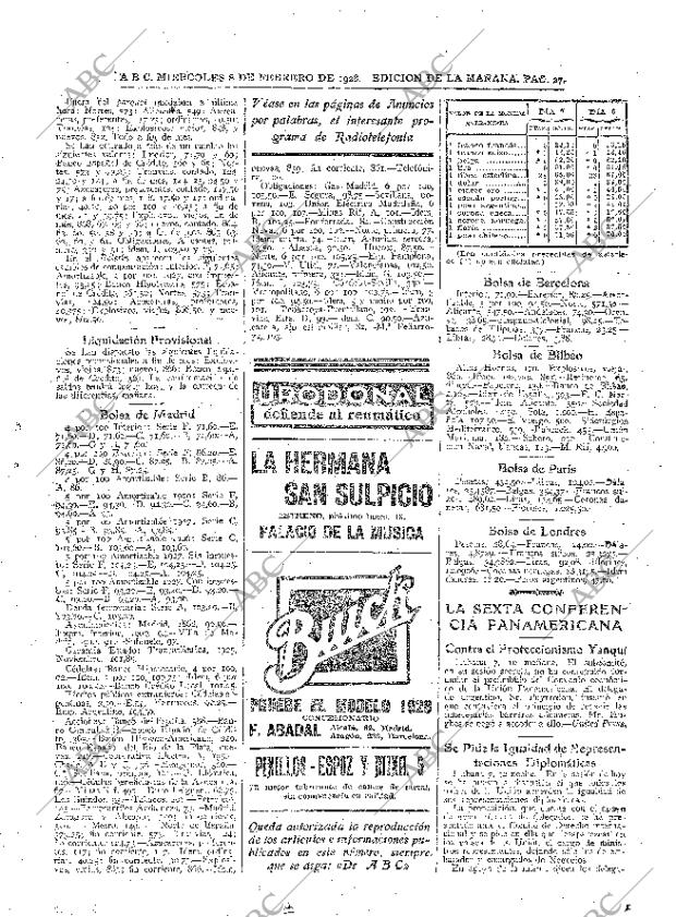 ABC MADRID 08-02-1928 página 27