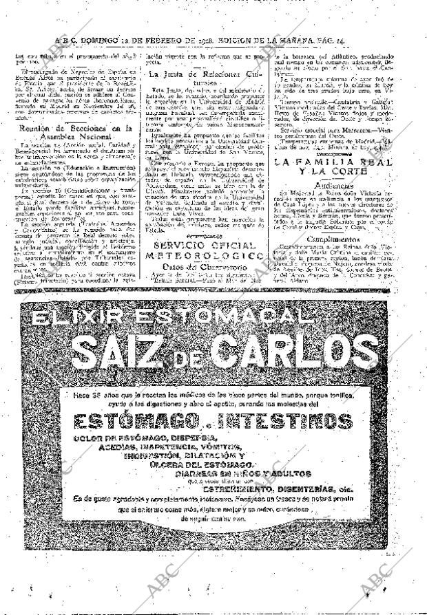 ABC MADRID 12-02-1928 página 24