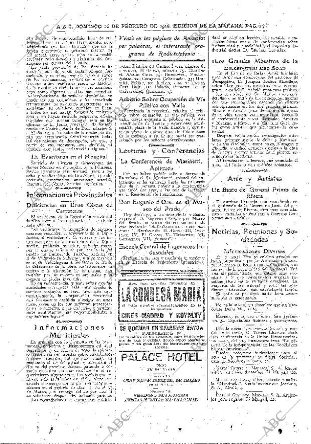 ABC MADRID 12-02-1928 página 29