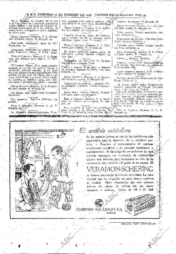 ABC MADRID 12-02-1928 página 30