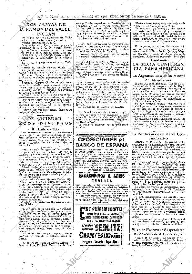 ABC MADRID 12-02-1928 página 31