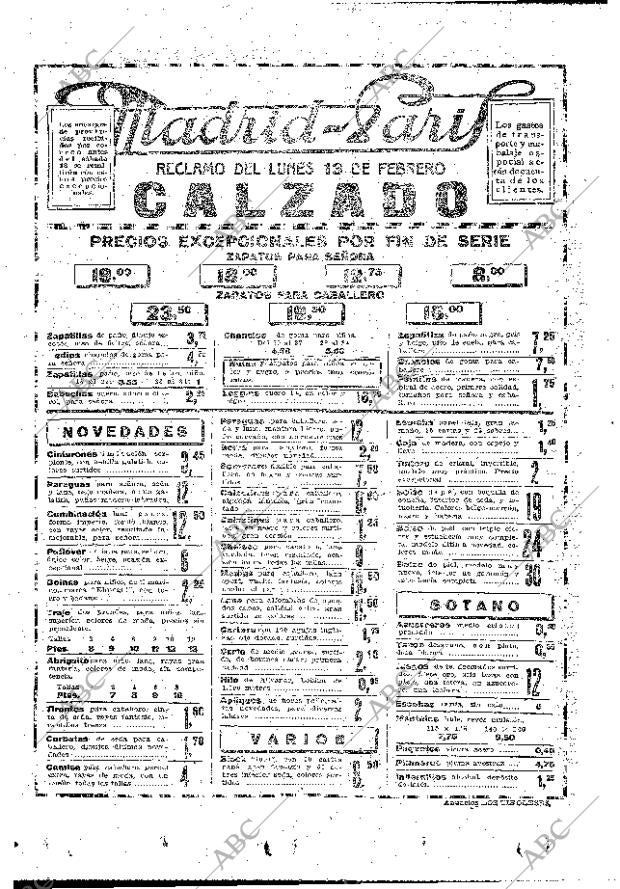 ABC MADRID 12-02-1928 página 38