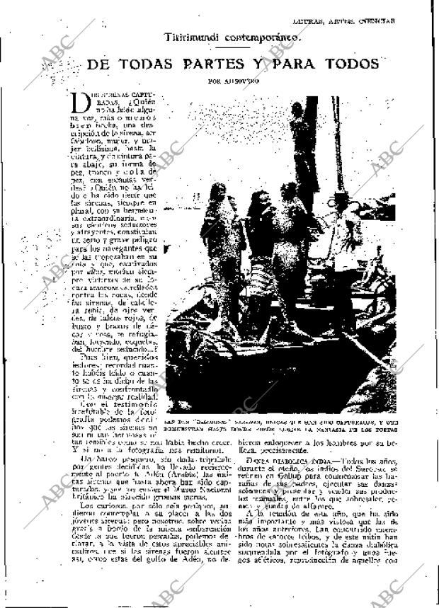BLANCO Y NEGRO MADRID 12-02-1928 página 27