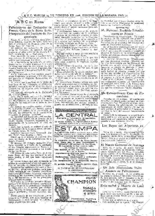 ABC MADRID 14-02-1928 página 34