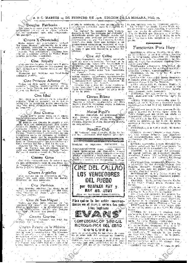 ABC MADRID 14-02-1928 página 37