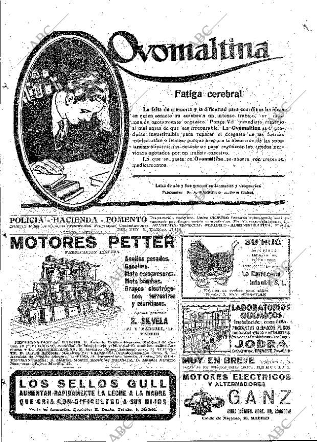 ABC MADRID 14-02-1928 página 45