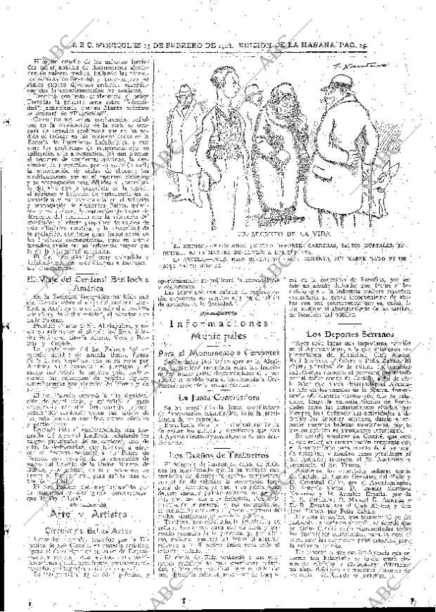 ABC MADRID 15-02-1928 página 25