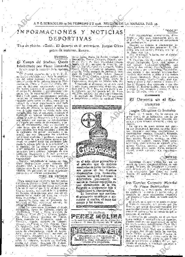 ABC MADRID 15-02-1928 página 35