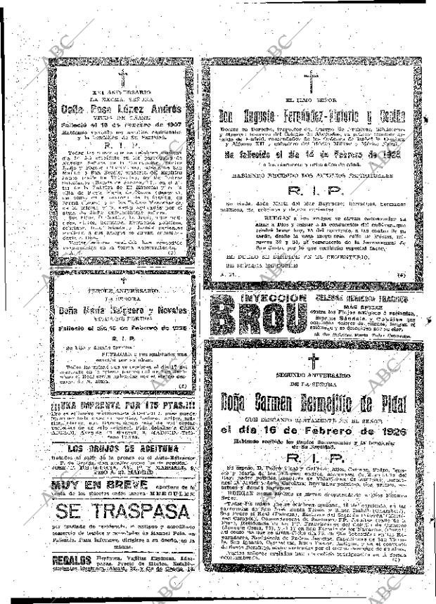 ABC MADRID 15-02-1928 página 42