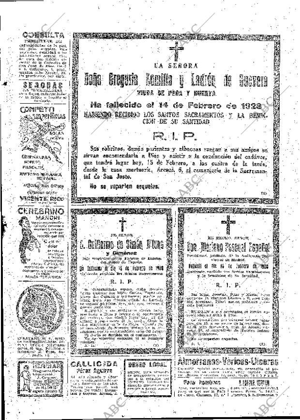 ABC MADRID 15-02-1928 página 43