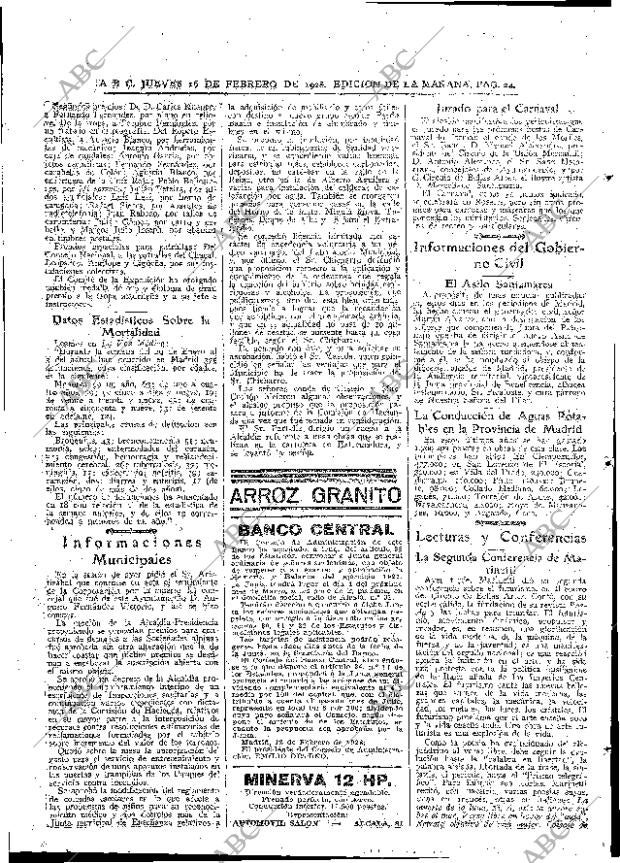 ABC MADRID 16-02-1928 página 24