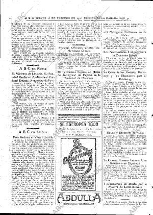 ABC MADRID 16-02-1928 página 32
