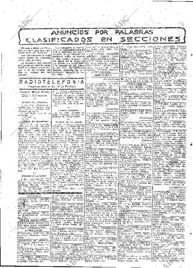 ABC MADRID 16-02-1928 página 40