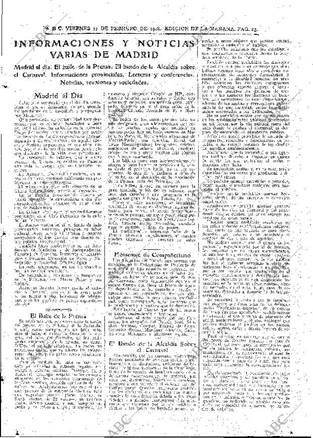 ABC MADRID 17-02-1928 página 23