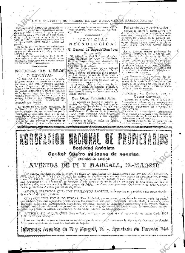 ABC MADRID 17-02-1928 página 30