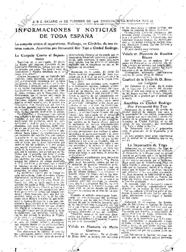 ABC MADRID 18-02-1928 página 27