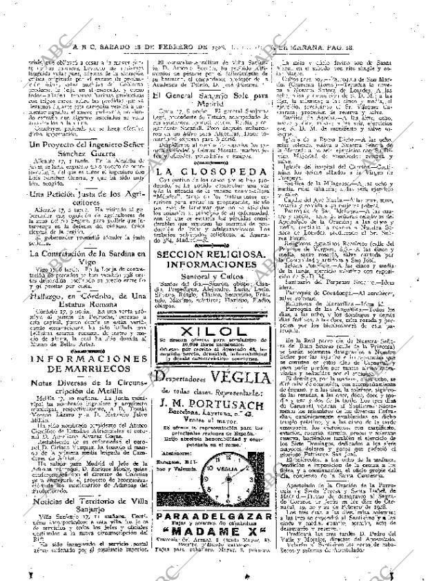 ABC MADRID 18-02-1928 página 28